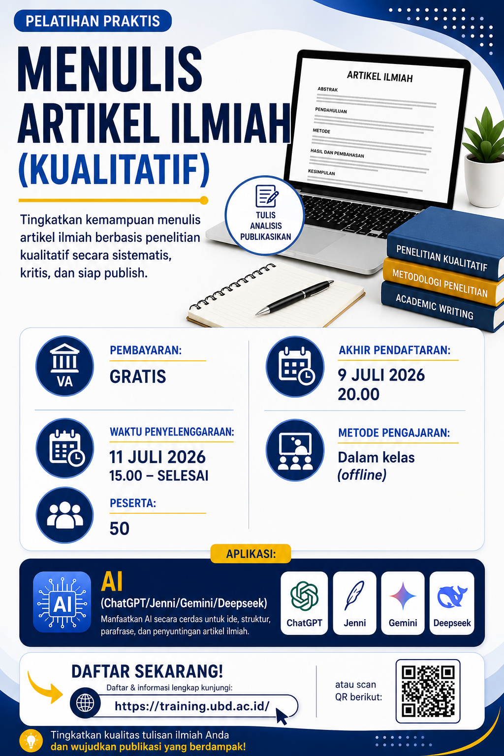 Menulis Artikel Ilmiah (Kualitatif)